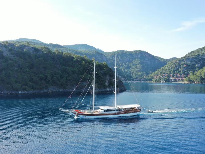 40 Meter 10 Cabins 22 Passenger Luxury Gulet in Turkey