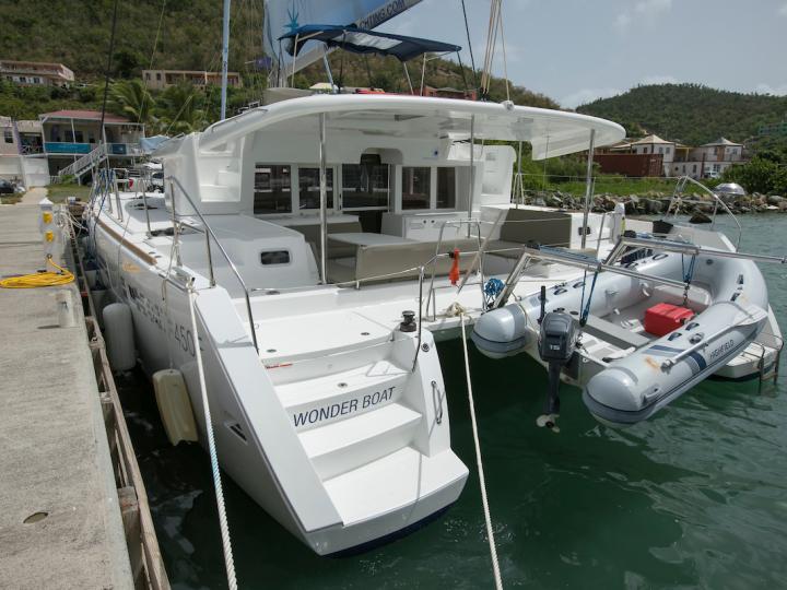 A great catamaran for rent - discover all  British Virgin Islands from water.
