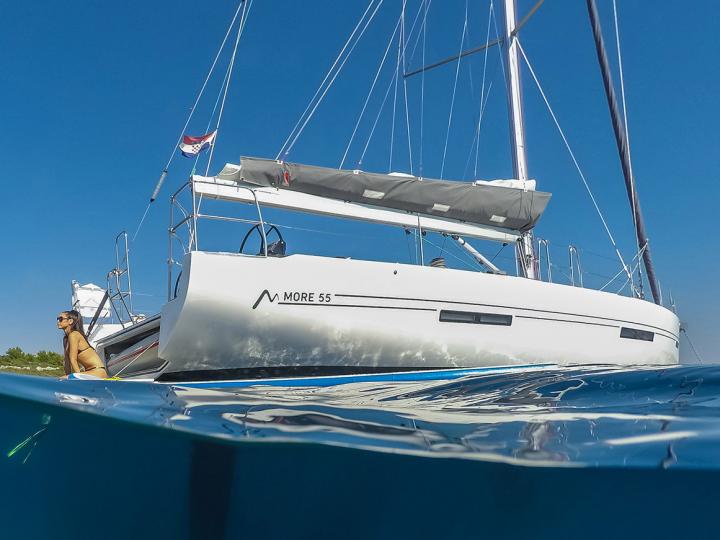 Top sailboat for rent in Primošten, Croatia.