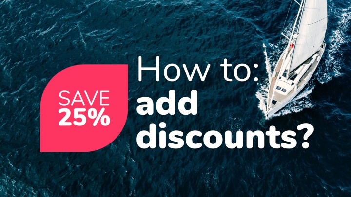 How to add Discounts?