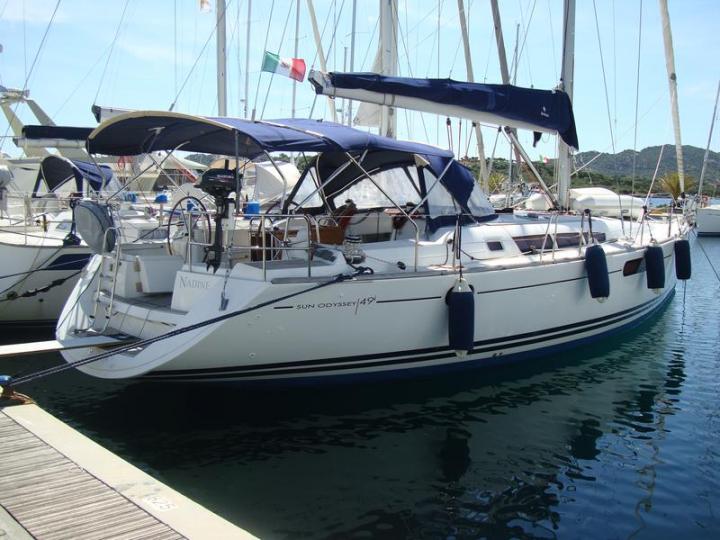 Yacht charter in Portisco, Sardinia, Italy - a 8 guests boat for rent.