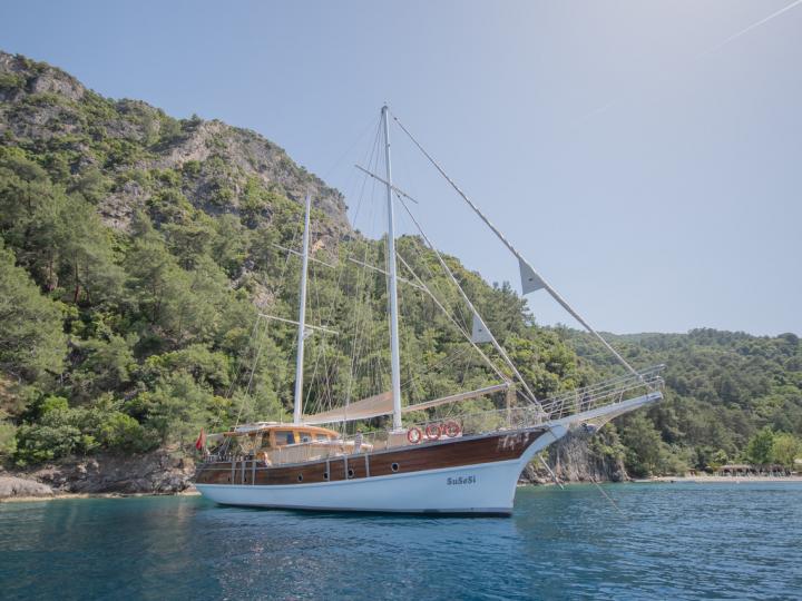 Top Gulet rental rental in Fethiye, Turkey for up to 10 guests.