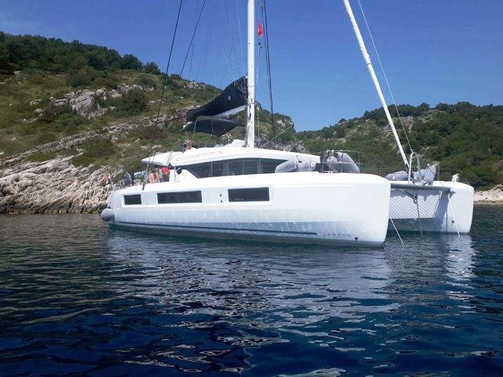 Boat rental in Split, Croatia - the ADRIATIC LEOPARD boat for rent for 12 guests.
