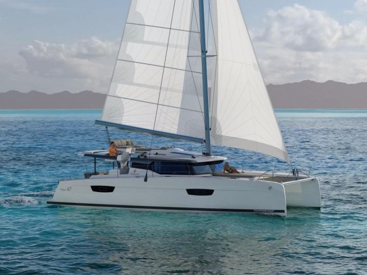 Top boat rental in Grenada, Caribbean Netherlands - rent a Catamaran for up to 10 guests.