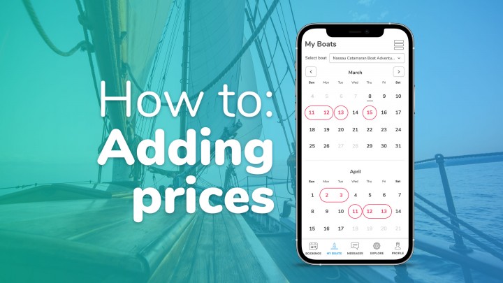 Adding & managing prices & availability