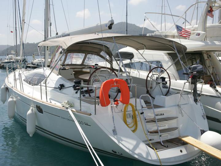 Yacht charter in Göcek, Turkey, for up to 6 guests.