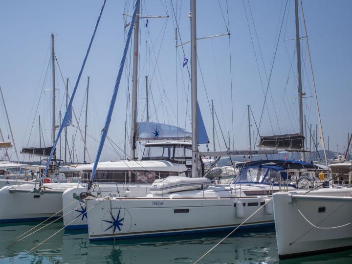 Sail on this beautiful, spacious 52ft sailboat in Adriatic sea, Croatian area - the ultimate vacation trip on a yacht rental.