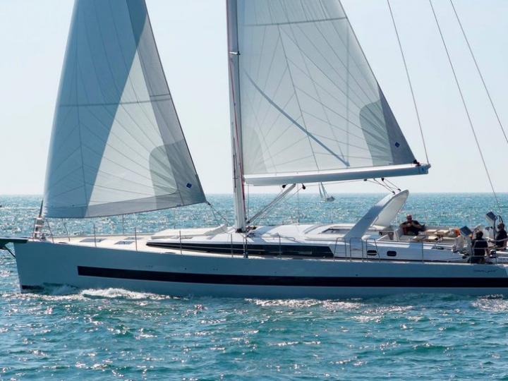 Charter a sailboat in Croatia - the yacht Thora Helen  for 8 guests near Split.