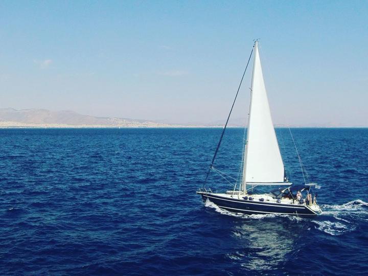 Sail in Greek waters aboard the Stavroula boat