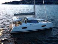 Charter a Catamaran boat in Antigua, Caribbean Netherlands - the AQUARELLE  for 8 guests.