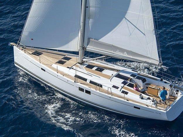 Private sail boat for rent in Split, Croatia - a yacht charter for up to 8 guests.