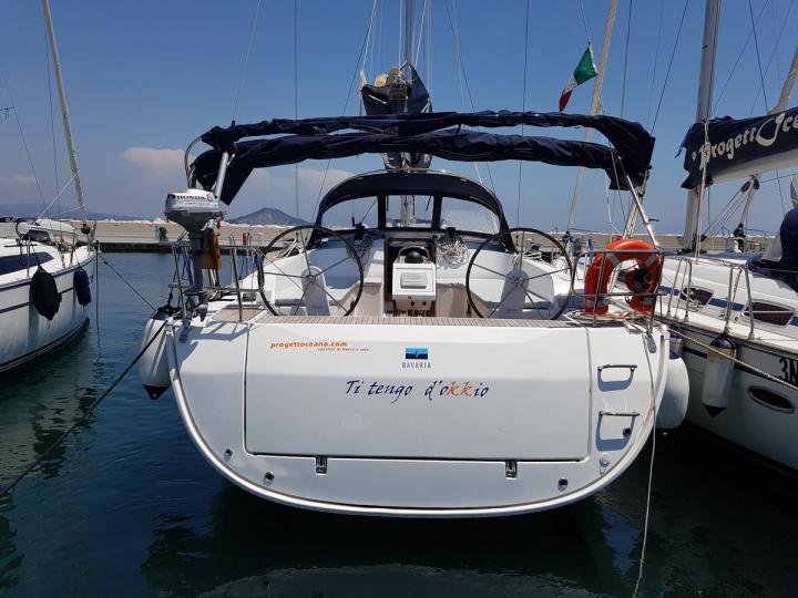 Charter a sail boat boat in Procida, Italy - the Ti tengo d'okkio for 8 guests.
