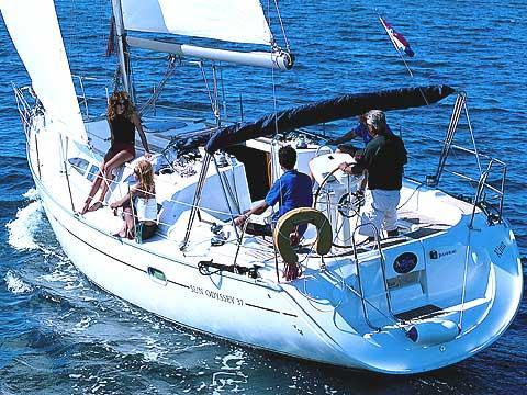 Charter a sail boat in Scarlino, Italy - perfect vacation for up to 6 guests.