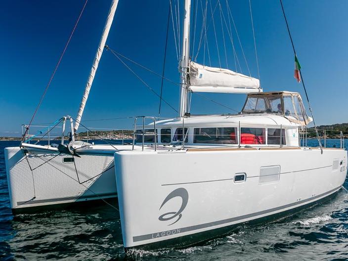 Sail on a beautiful 39ft catamaran in Portisco, Italy - the ultimate vacation trip!