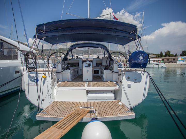 Very special sailboat rental in Seget Donji, Croatia - charter a yacht for up to 8 guests.