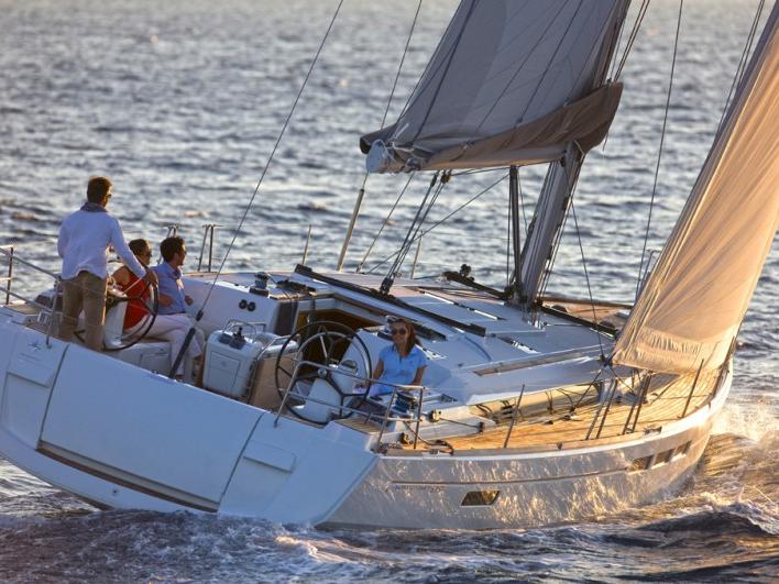 Discover Scarlino, Italy, aboard this great sail boat for rent.
