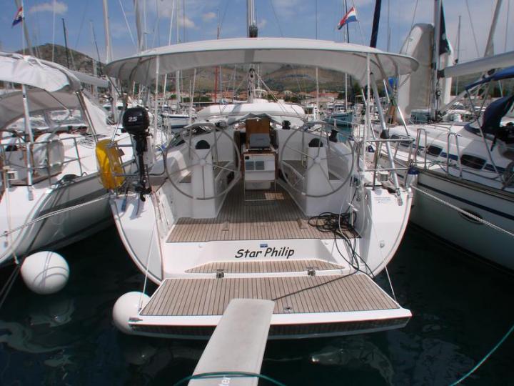 Top yacht charter in Trogir, Croatia - rent a sail boat for up to 6 guests. STAR PHILIP - 41ft.
